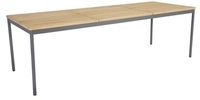 Brafab Nox Tisch 238x90cm Teakholz, Gestell Aluminium anthrazit 7393260049791
