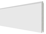 Traumgarten System Alu Plus Einzelprofil WeiĂź 3908 ca. 178 cm 99,78 EUR/qm;