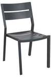 Brafab Delia Diningstuhl, Aluminium Anthrazit, stapbelbar 7393260040606