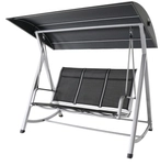MWH Kedline Hollywoodschaukel Silber 4260278793141
