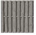 Delta Natura Bohlenzaun Kiefer kdi grau 180x180cm 5900236511828