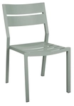 Brafab Delia Diningstuhl, Aluminium Dusty green, stapelbar 7393260051572