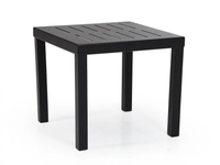 Brafab Belfort Beistelltisch 50x50x50cm, Aluminium schwarz 7393260028819