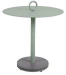 Brafab Niobe Beistelltisch rund 50x48cm, Aluminium Dusty green 7393260049203
