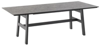 Niehoff MĂ&para;bel Outdoor Niehoff Tavo Tisch HPL 220x95cm, Gestell Aluminium anthrazit
