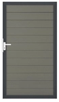 GrojaSolid BPC Tor Sonderbreite H:180cm grau, Rahmen DB703 4250260970971