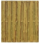 Svewo Bohlenzaun Starkis HOCH 180x200 cm Kiefer kdi grĂĽn unbesĂ&curren;umten