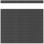 Osmo Multi Fence Grundelement Creativ Anthrazit 180x186cm ohne Designelement!