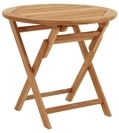 Brafab Turin Gartentisch Durchm. 80 cm aus Teakholz 8994464006192