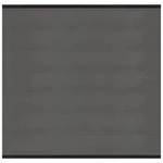 Osmo Multi Fence Elegance B Grundelement 180x180 cm Hellgrau Leiste Anthrazit