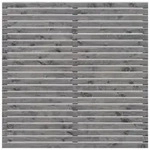 Delta Rhombus Sichtschutzzaun Kiefer KDI Grau 180x180cm 5900236514409