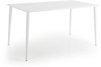 Brafab Nimes Esstisch 140x78cm, Aluminium weiĂź 7393260040668