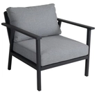 Brafab Samvaro Low Sessel, Antrazit-Pearl Grey