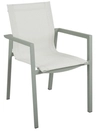Brafab Delia Diningsessel, Dustygreen-Offwhite, stapelbar