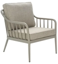 Brafab Coleville Sessel, Khaki-Burlap Beige, inkl. Kissen