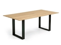 Niehoff MĂ&para;bel Indoor Niehoff Oak Edition Tisch 160x90cm Eiche bianco, Kante