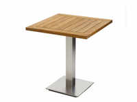Niehoff Möbel Outdoor Niehoff Bistro Tisch quadratisch 68x68cm, Teak recycled