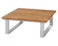 Zebra Belvedere Lounge Kaffeetisch 76x76cm Tischplatte Teak 4025806033652