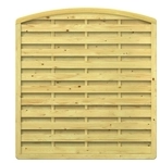 Traumgarten Dichtzaun XL Rundbogen Kiefer kdi 180x180-194 cm 1145 4033821014631