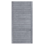 Traumgarten Sichtschutzzaun Neo geschlossen grau lasiert 89x179cm 1357...