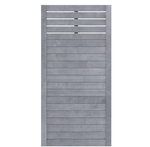 Traumgarten Sichtschutzzaun Neo mit Gitter grau lasiert 89x179cm 1348...