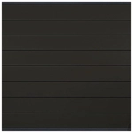Dekker Elephant Elephant Steckzaun Modular EVO 180 WPC anthrazit 180x174cm Leisten