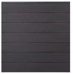 GrojaSolid Grande BPC Steckzaun-Set 180x180cm anthrazitgrau, Leiste DB 703