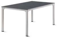 Sieger Tischfreiheit Sieger Exclusiv Loft-Tisch 165x95cm Aluminium graphit, Vivodur