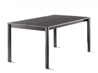 Sieger Tischfreiheit Sieger Exclusiv-Ausziehtisch 165-225-285x95cm, Alu eisengrau