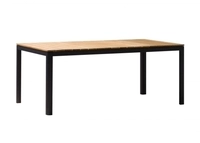 Zebra Bee Gartentisch Aluminium 160x90cm aus Teakholz 4025806061853