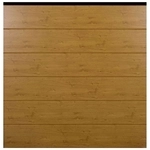 GroJa BasicLine Steckzaun-Set Asteiche Natur- Leiste anthrazit 180x180cm