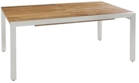 Zebra Kubex Ausziehtisch aus recyceltem Teakholz 170-280x90cm 4025806751501