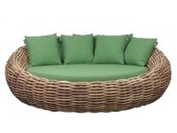 AppleBee Apple Bee Cocoon Daybed GrĂĽn inkl. Kissen 220x220x92cm 8718091512228