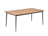 Niehoff MĂ&para;bel Outdoor Niehoff Luna Tisch 160x95cm, Gestell Aluminium anthrazit,