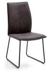 Niehoff MĂ&para;bel Indoor Niehoff Capri Design-Stuhl Gestell schwarz, Bezug Aberdeen