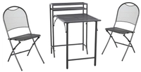 MWH Rodu Balkon Set Iron Grey, klappbar 4260440951508