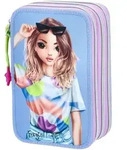Depesche 3-Fach Federtasche TOPModel FLASH lila