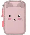 Depesche 2-Fach Federtasche Katze Princess Mimi Rosa
