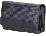 The Skandinavian Brand Damen Leder Geldb&ouml;rse Quer - Black
