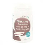 Zink 5 mg+Pantothens&auml;ure 18 mg+Biotin Kapseln