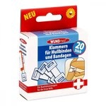Klammern f&Atilde;&frac14;r Mulbinden+Bandagen