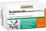 Teufelskralle-ratiopharm&reg; 480 mg Filmtabletten