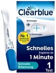 Clearblue Schwangerschaftstest schnelle Erkennung