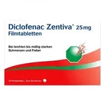 Diclofenac Zentiva 25mg