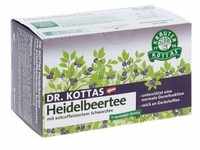 DR. KOTTAS Heidelbeertee mit entkoffeiniertem Schwarztee Filterb