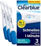 Clearblue Schwangerschaftstest Schnelle Erkennung