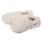 Warmies Slippies Schuhe Deluxe Gr&Atilde;&para;&Atilde;e 36 -40 crem.plush