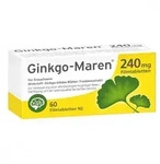 Ginkgo-maren 240 mg Filmtabletten