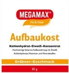 Megamax Aufbaukost Erdbeere Pulver