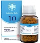 DHU Sch&uuml;&szlig;ler-Salz Nummer 10 Natrium sulfuricum D6 Tabletten